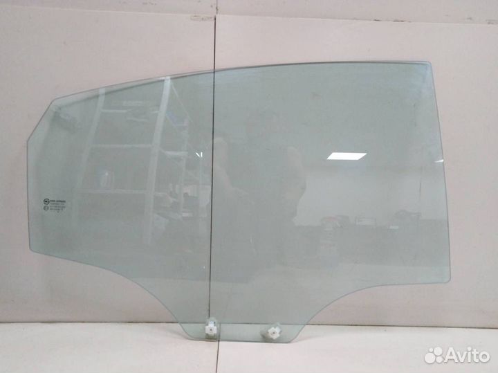 Стекло двери задней правой Kia Rio 3 UB 2011-2017