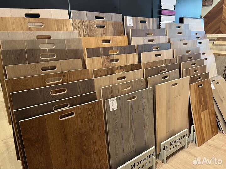 Паркет / Паркетная доска дуб замковая