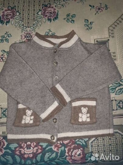 Теплые вещи для малышей (размеры 86-104)