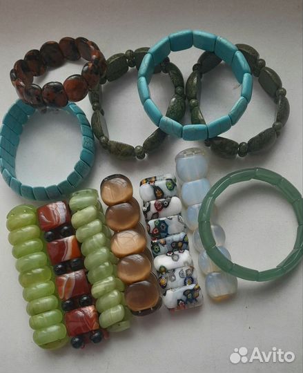 Браслеты из натурального камня