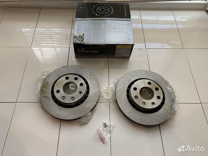 Тормозные диски перед Opel Vectra B Astra Ascona