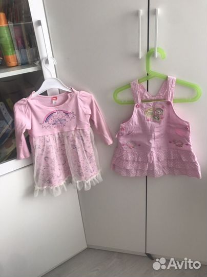 Детские вещи на девочку от 1-2 года