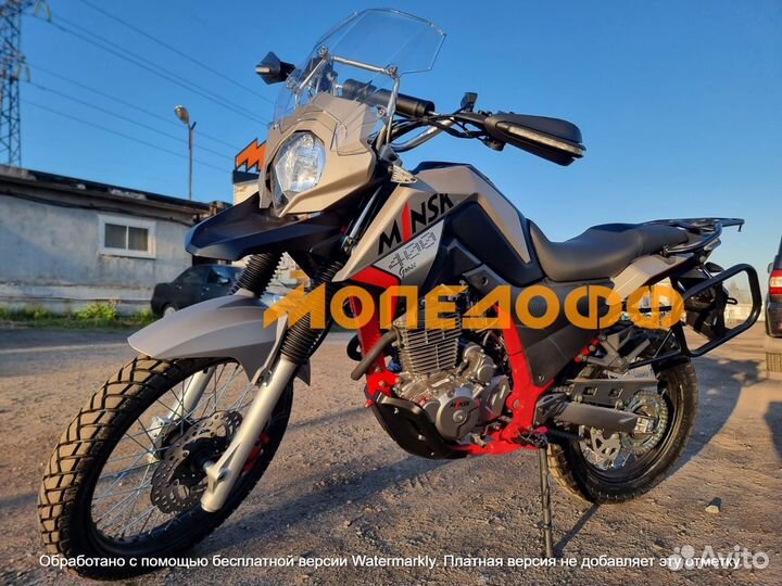 Мотоцикл Minsk Goose 400 + шлем