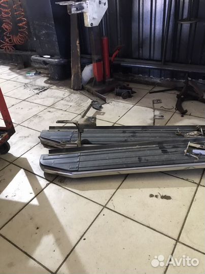 Пороги на kia sportage 3