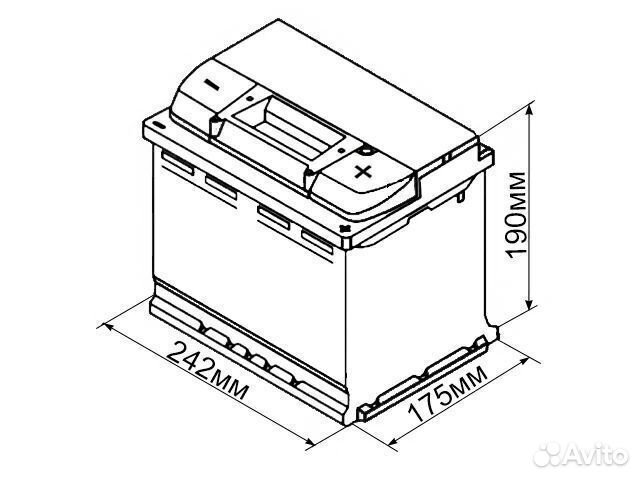 Аккумулятор авто delkor 56514 65Ah 640А пп