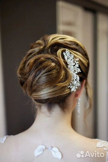 Свадебная диадема для прически
