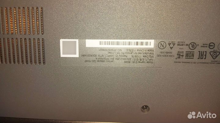Ноутбук lenovo