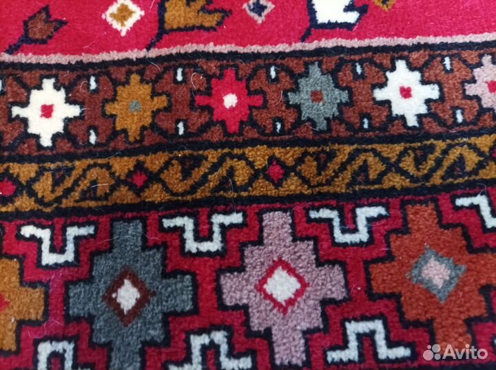 Ковер СССР ручной вязки