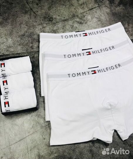 Трусы мужские хлопок белые боксеры арт.308