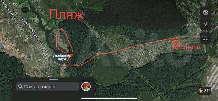 Участок 1,5 га (СНТ, ДНП)