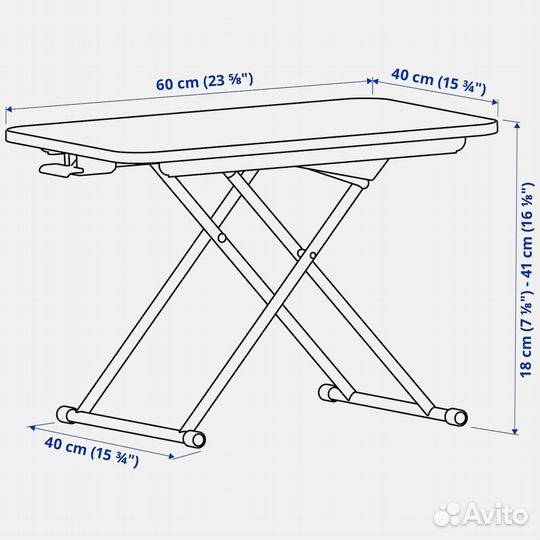 Подставка для ноутбука dubbla IKEA