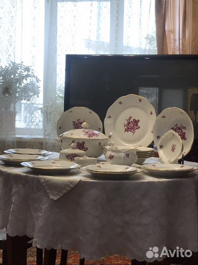 Столовый сервиз богемия