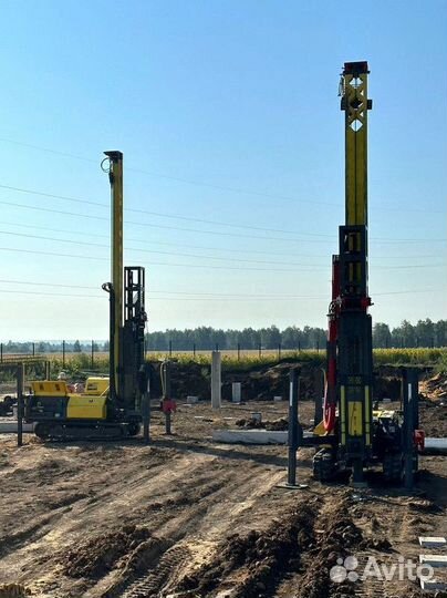 Забивные сваи. Бригады с опытом более 15 лет