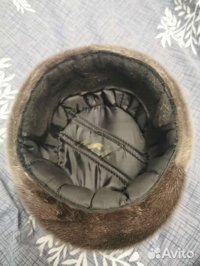 Меховая мужская кепка