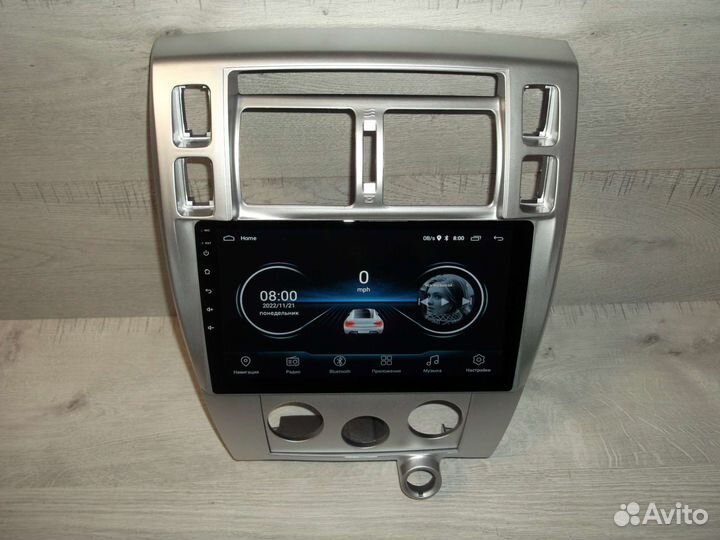 Магнитола Hyundai Tucson 1 2/32 Android 2004-2009