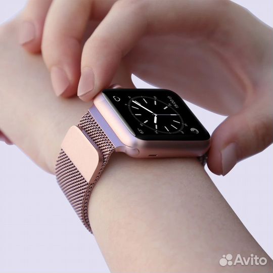 Часы Apple Watch 7 розовые