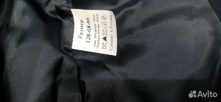 Пиджак для девочки 128