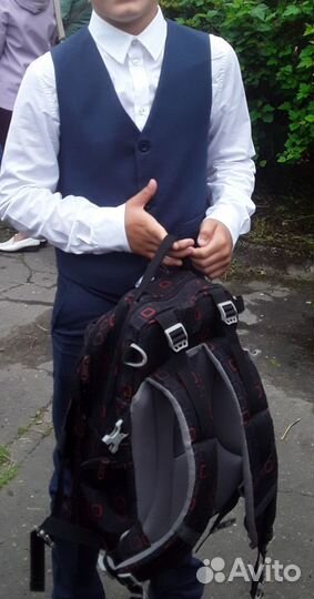 Комплект для мальчика жилет и брюки 1,58 рост