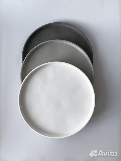 Поднос из бетона