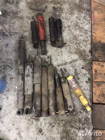 Передние и задние амортизаторы газ волга 31105-3