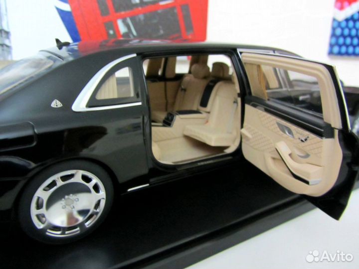 Mercedes Maybach W222 S 600 Pullman X222 2016 blac