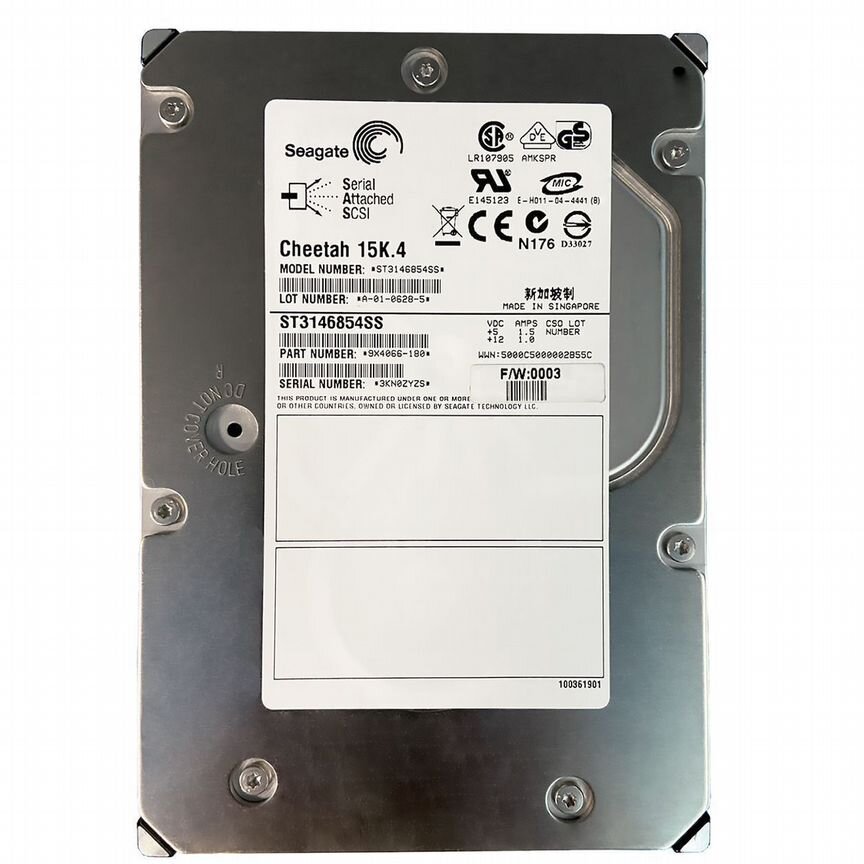 [ST3146854SS] Жесткий Диск Seagate 146,8gb 3,5 St3146854ss