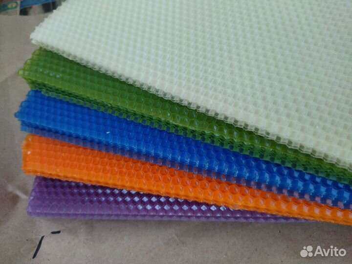 Вощина цветная