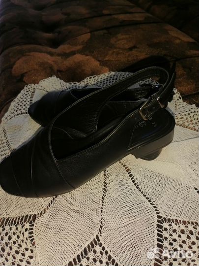 Босоножки женские 38 размер натуральная кожа