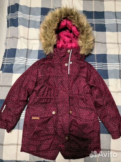 Парка зимняя для девочки Рейма 104-110см