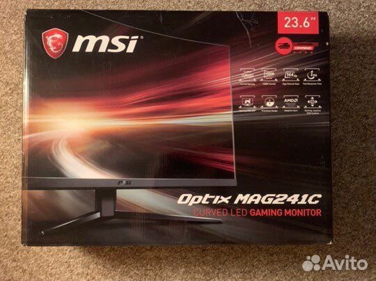 Монитор 144 гц 1 мс (MSI Optix mag24c)