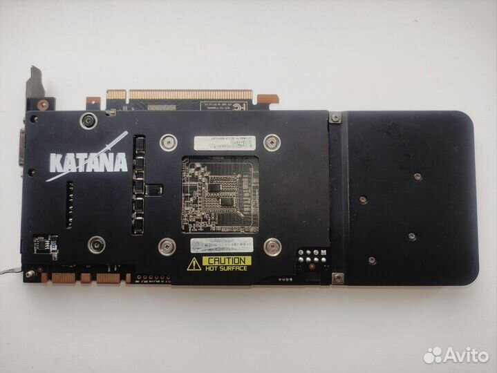 Видеокарта KFA2 GTX 1070 Katana неисправна