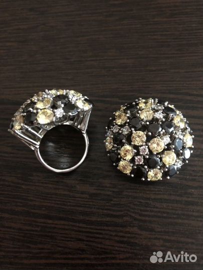 Кольцо и подвеска swarovski