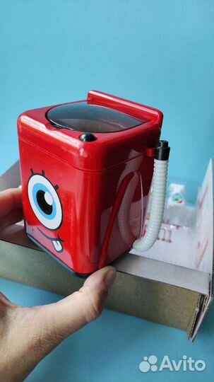 Игрушка кукольная стиральная машина. Игровой набор