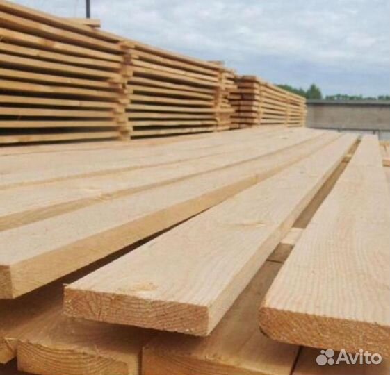 Доска обрезная сухая. В ассортименте