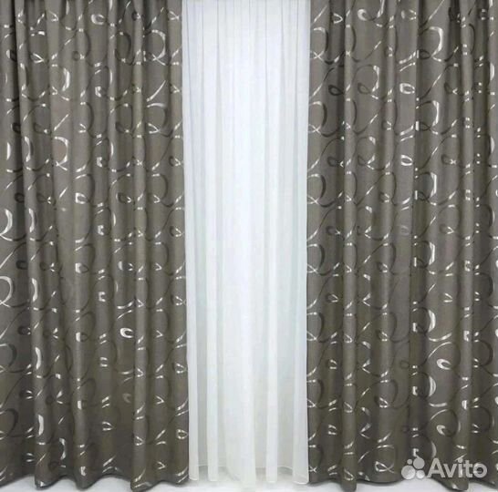 Оплата после получения Шторы готовые