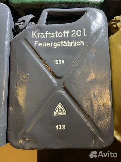 Немецкие канистры, 11 штук