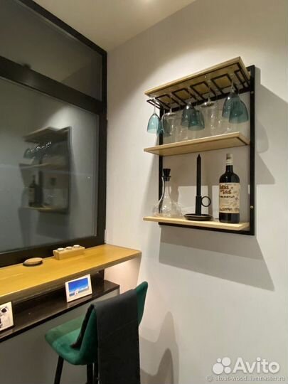 Полки в стиле Лофт