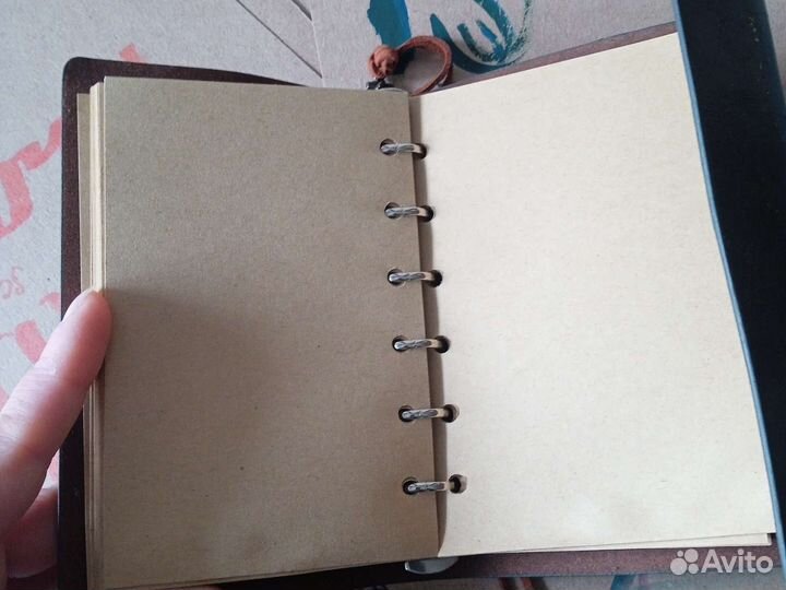 Кожаный Блокнот Ручной Работы