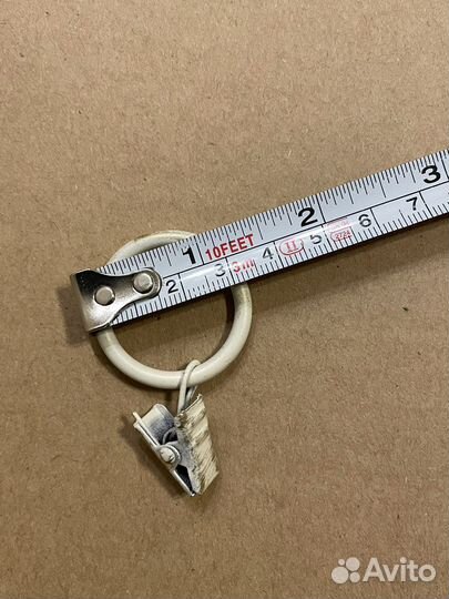 Кольца для штор на тонкий карниз