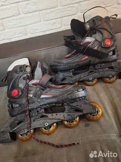 Коньки роликовые, ролики