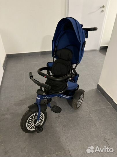 Трехколесный велосипед с ручкой