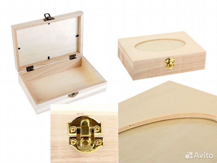 Шкатулки и коробочки для творческого оформления