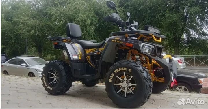 Квадроцикл Motoland Wild Track X 200 PRO с лебедко