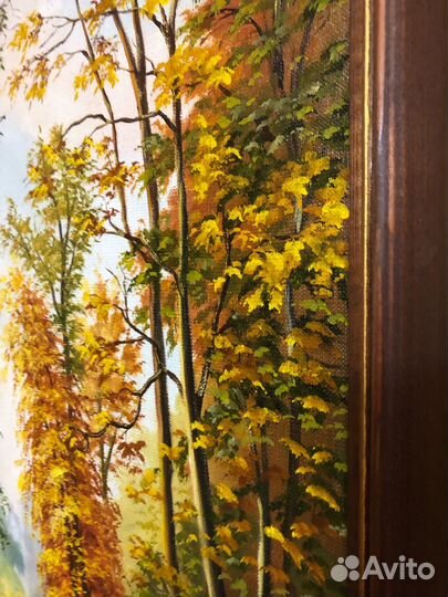 Золотая осень. Холст, масло