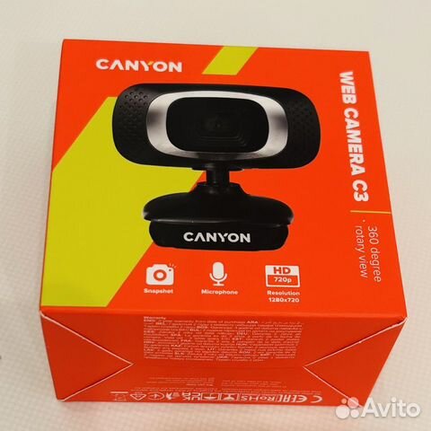 Веб-камера canyon C3 объявление продам
