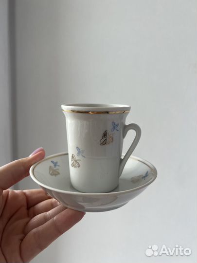 Чайная и кофейная пара