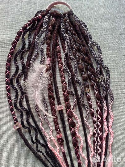 Афро резинка (афрохвост)