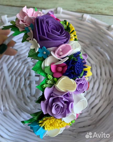 Резиночки для волос ручной работы