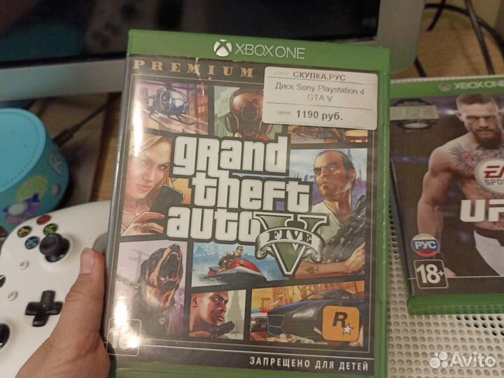 Xbox One s 1tb с играми