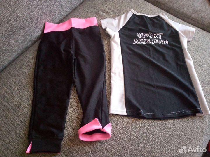 Футболка и велосипедки